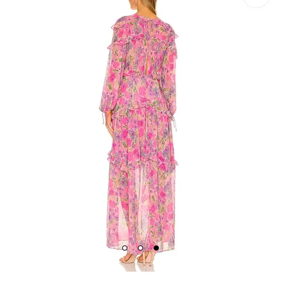 ISO For Love & Lemons Annie Maxi Dress Small